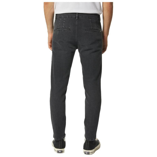 Sleek Black Stretch Denim Jeans