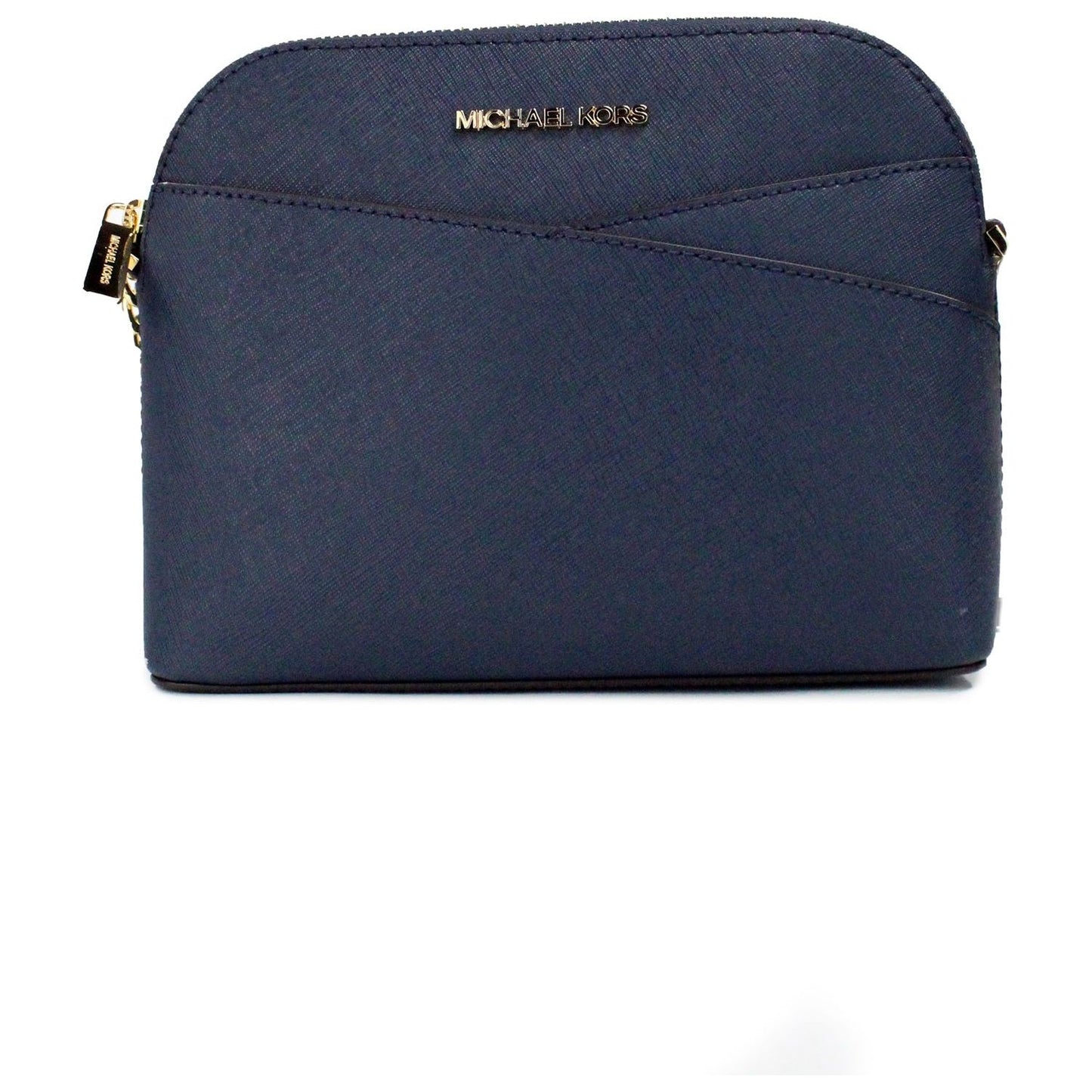 Jet Set Navy Medium X Dome Leather Crossbody Bag Purse