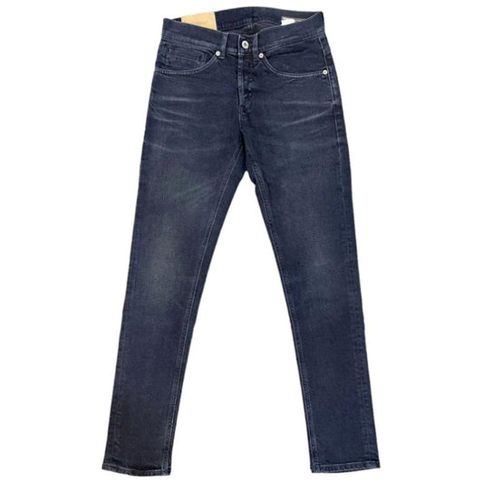 Chic Regular Fit Dark Blue Stretch Jeans Dondup