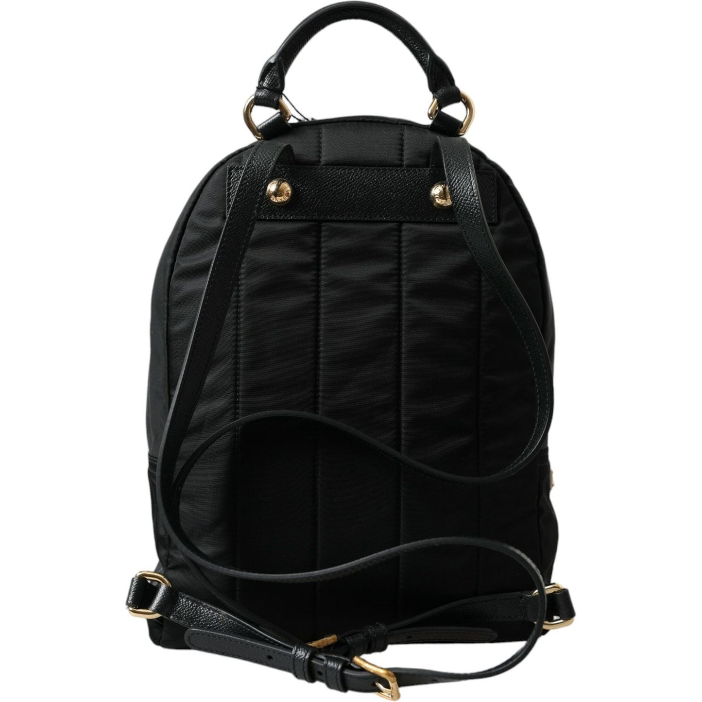 Elegant Embellished Black Backpack