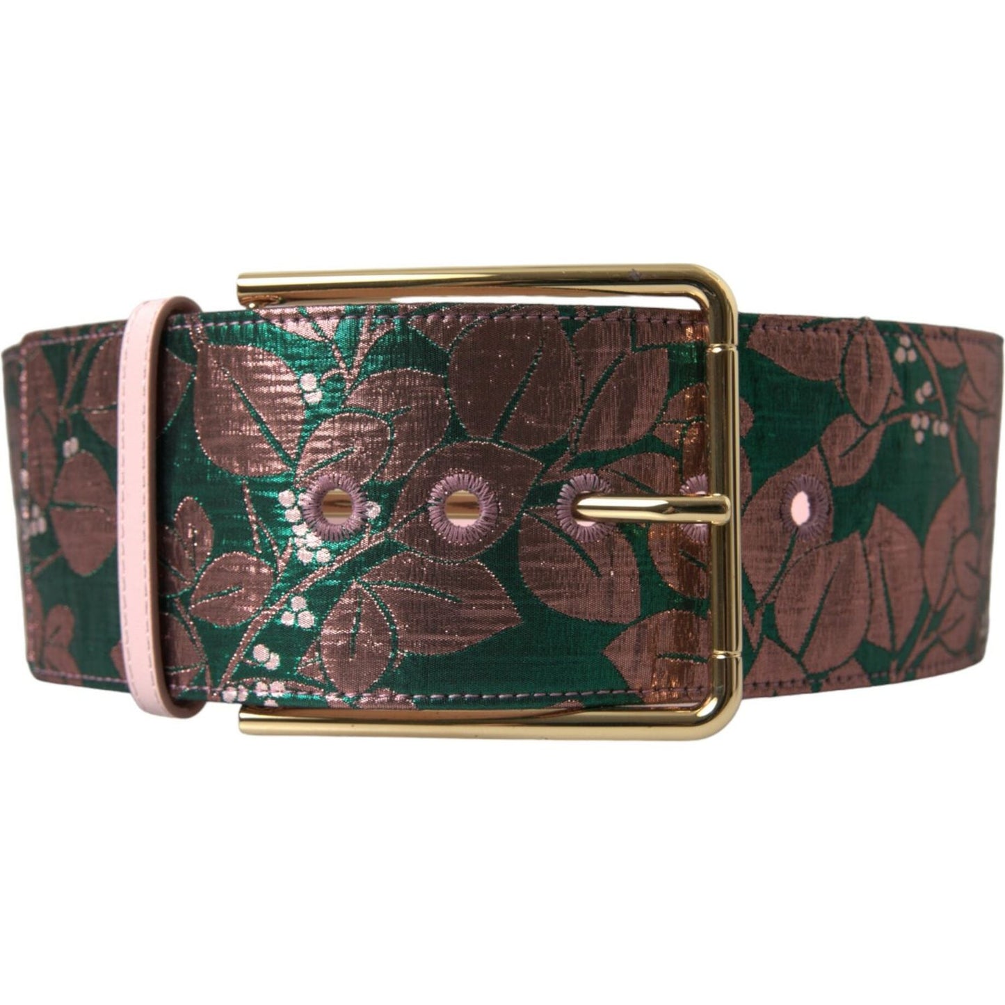 Multicolor High-Waist Statement Belt