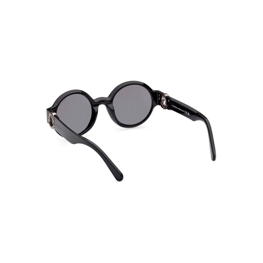 Chic Round Lens Pantographed Sunglasses