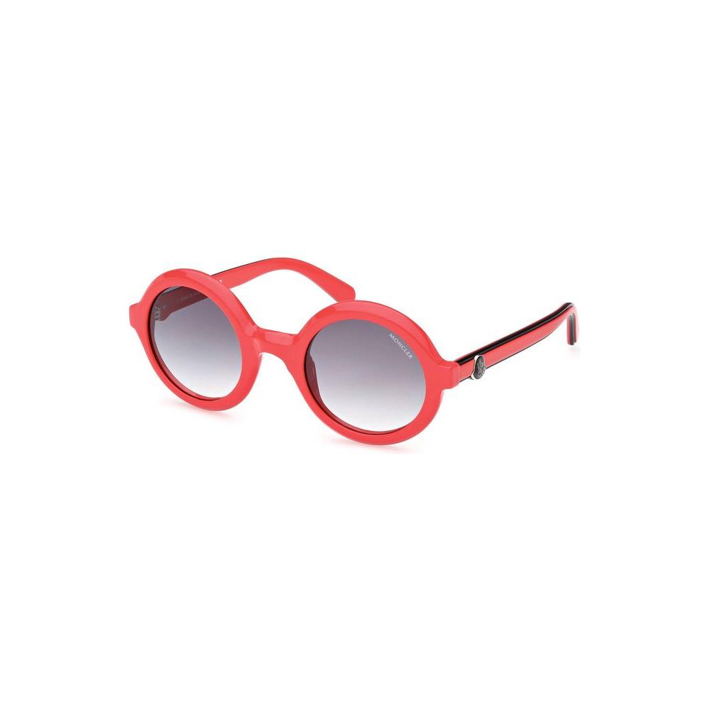 Chic Round Lens Contrast Detail Sunglasses