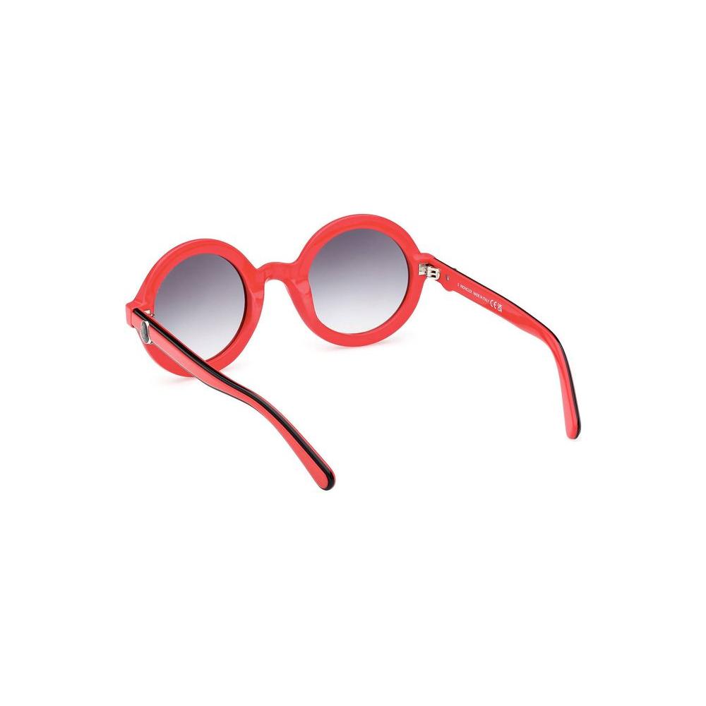 Chic Round Lens Contrast Detail Sunglasses