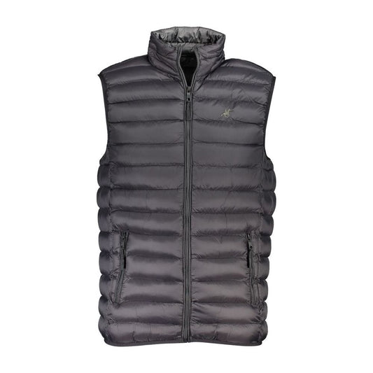 Sleek Sleeveless Zippered Jacket