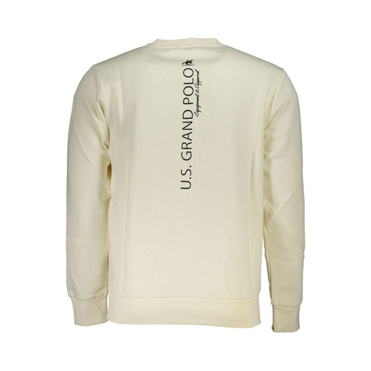 Classic White Crew Neck Sweatshirt