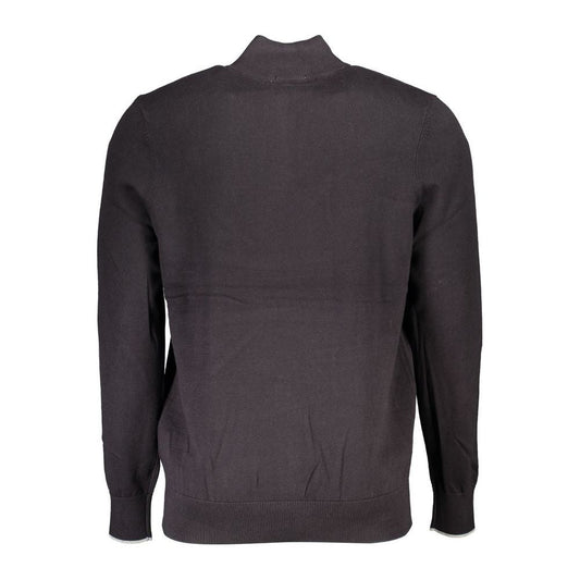 Sleek Organic Cotton Half-Zip Sweater