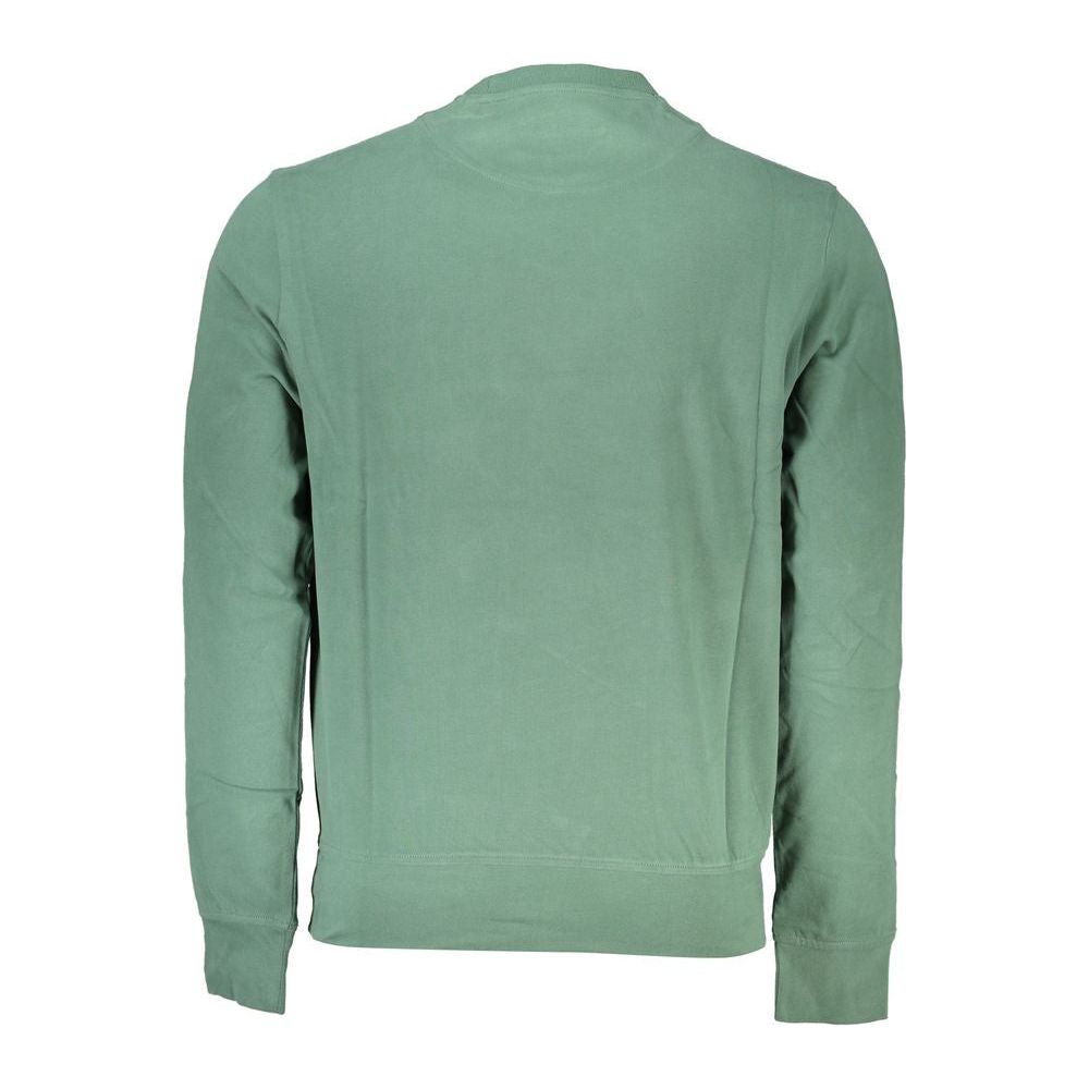 Elegant Emerald Crew Neck Sweater