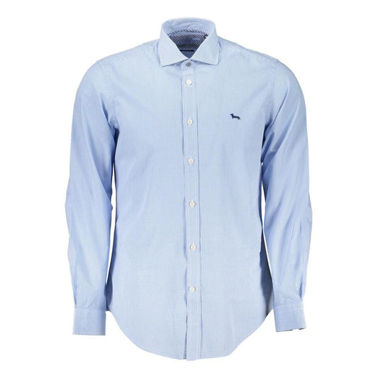 Elegant Light Blue Narrow Fit Shirt