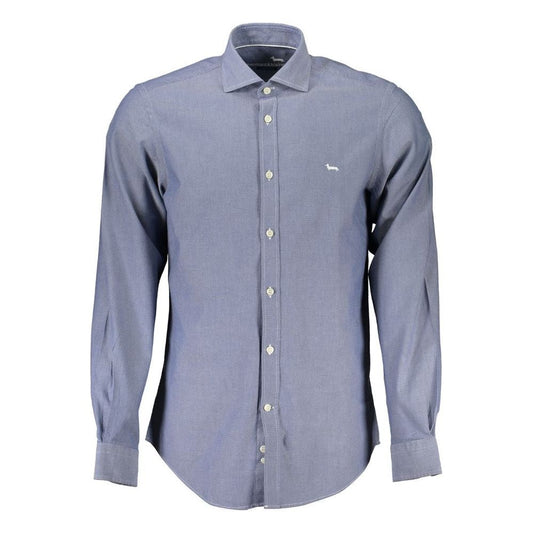 Elegant Organic Cotton Long Sleeve Men's Shirt