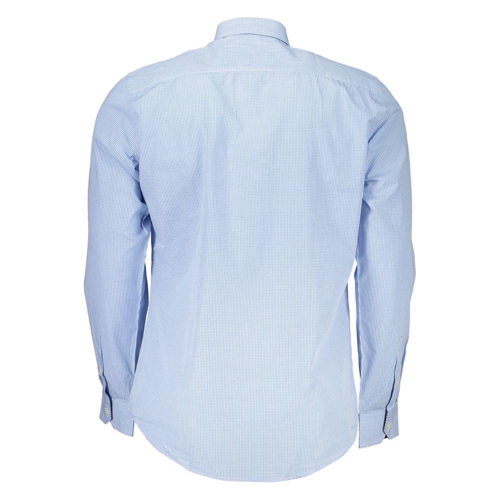 Elegant Light Blue Narrow Fit Shirt