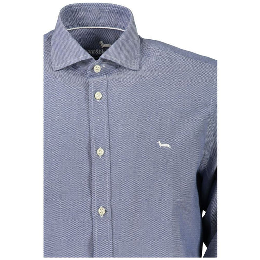 Elegant Organic Cotton Long Sleeve Men's Shirt