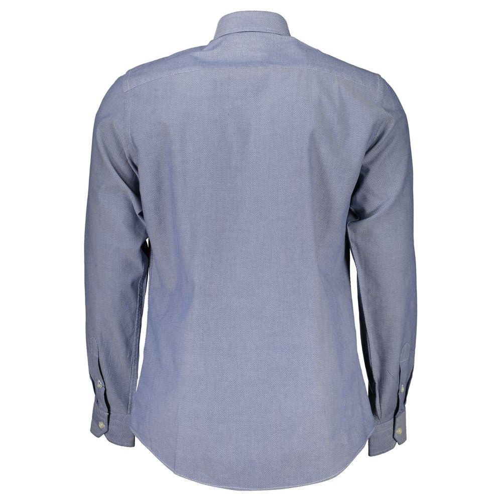 Elegant Organic Cotton Long Sleeve Men's Shirt