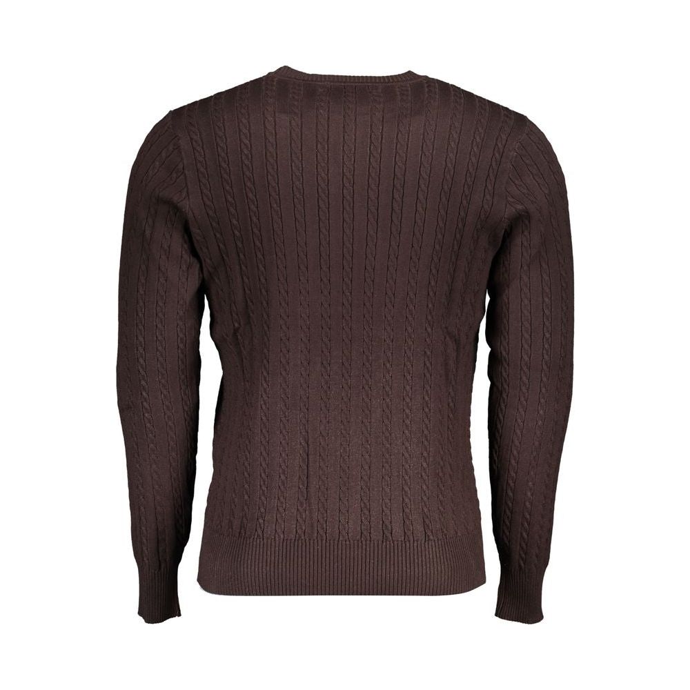 Elegant Long-Sleeved Crew Neck Sweater