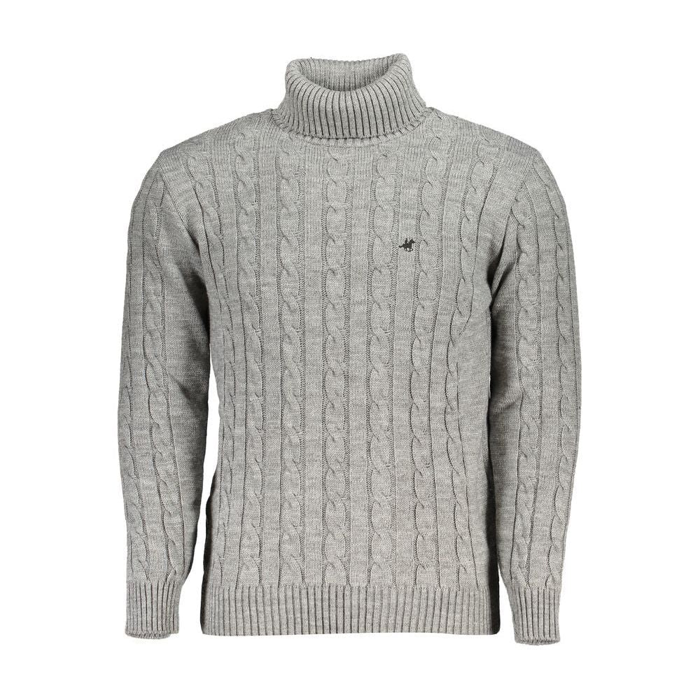 Turtleneck Twisted Neck Men's Sweater