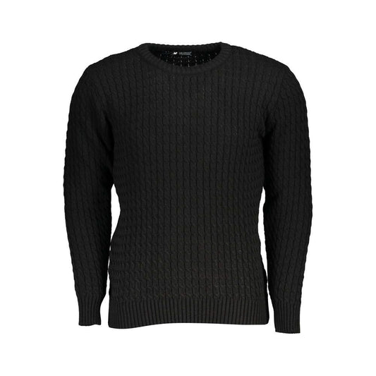 Twisted Crew Neck Classic Sweater