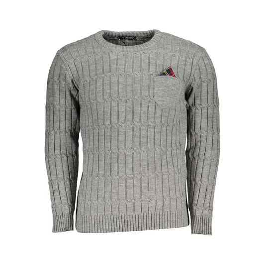 Classic Twisted Crew Neck Sweater