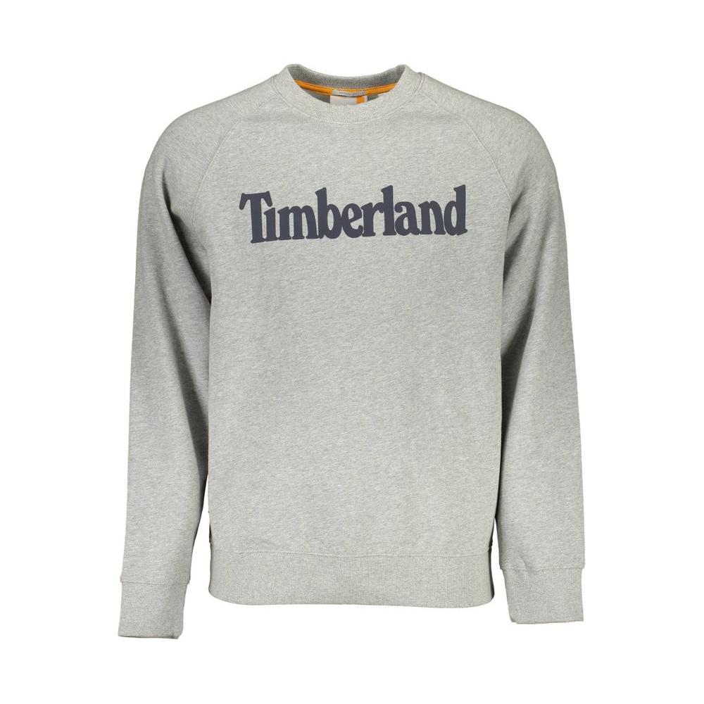 Eco-Conscious Crew Neck Sweatshirt in Gray