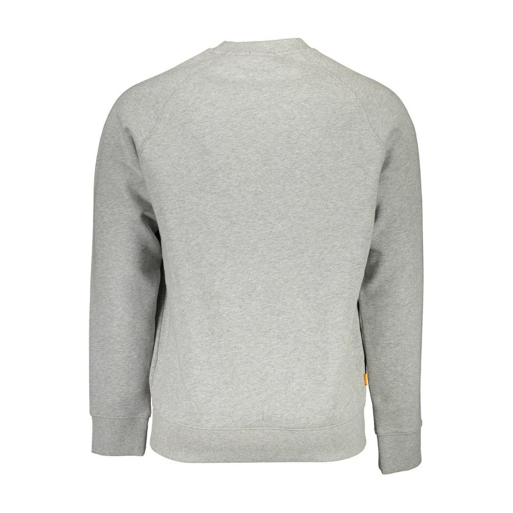 Eco-Conscious Crew Neck Sweatshirt in Gray