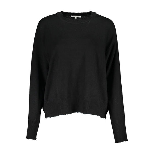 Elegant Long Sleeved Crew Neck Sweater