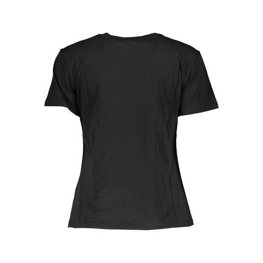 Chic Contrast Crew Neck Cotton Tee