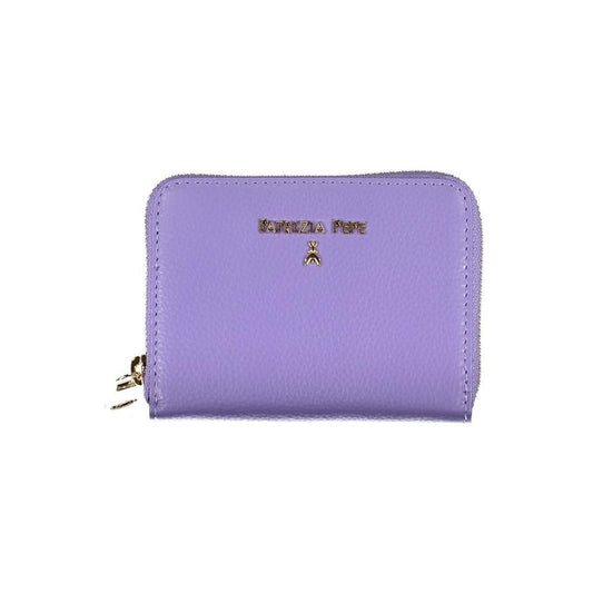 Elegant Purple Polyethylene Wallet