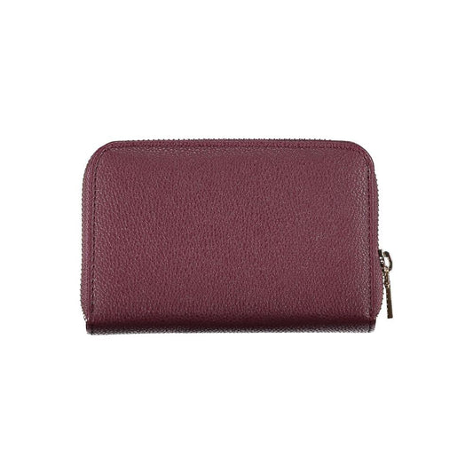 Elegant Purple Multi-Compartment Wallet