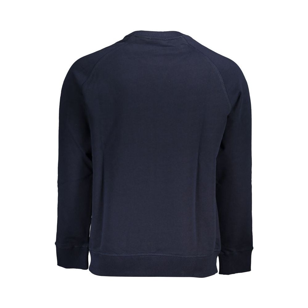 Classic Blue Crew Neck Sweatshirt