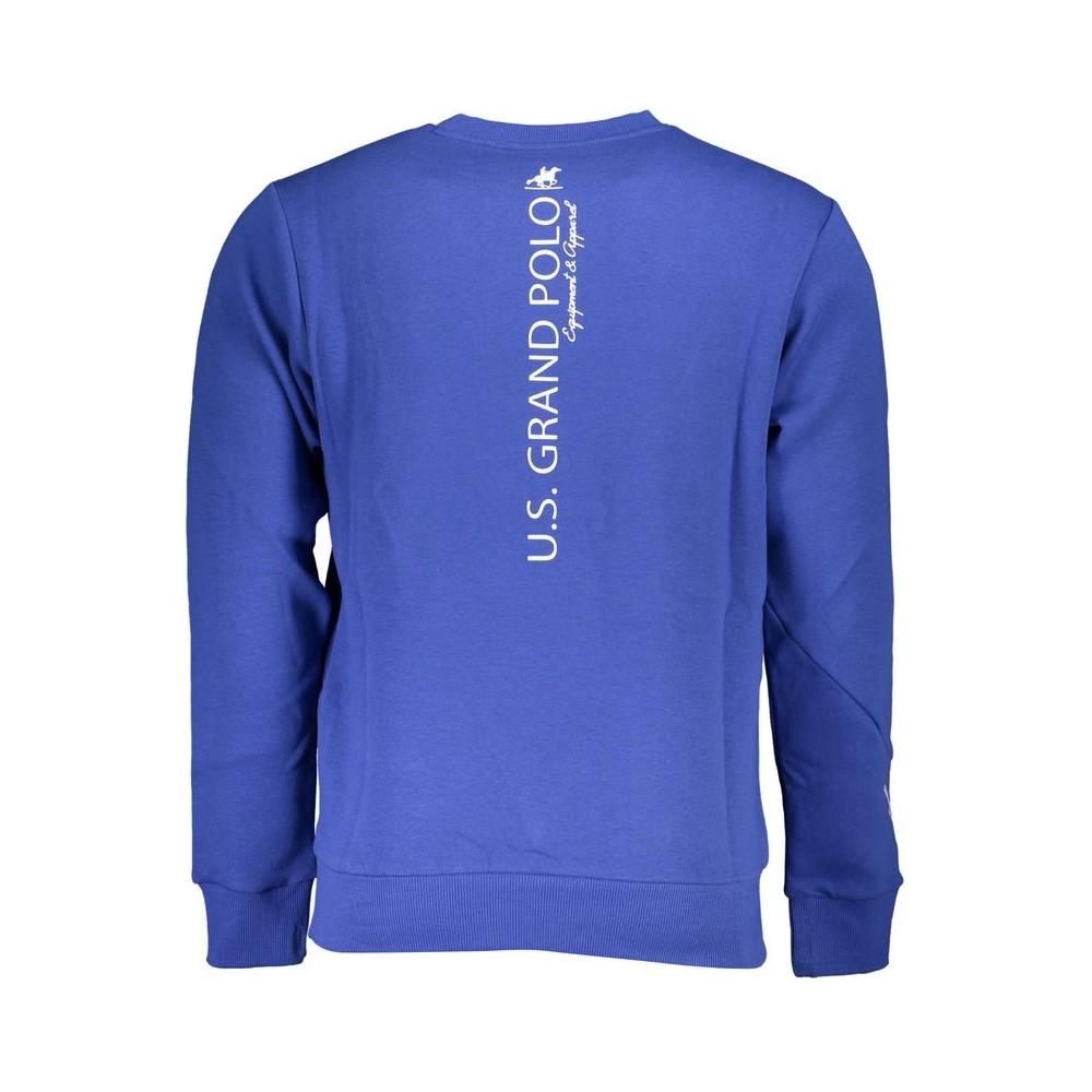 Classic Blue Crew Neck Sweatshirt