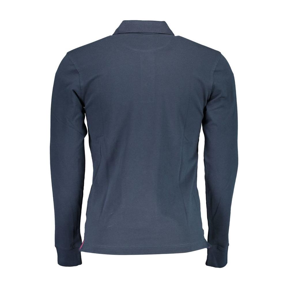 Elegant Long-Sleeved Slim Fit Polo Shirt