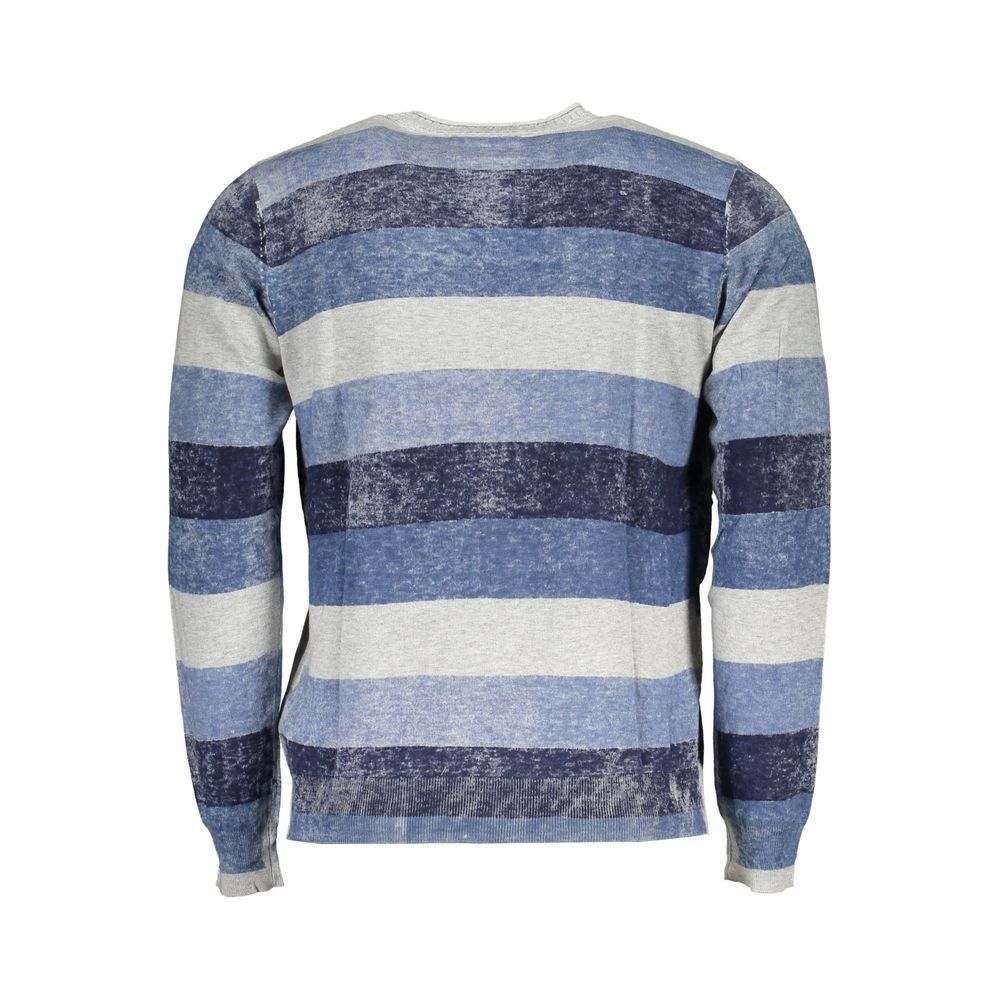 Nautical Striped Crew Neck Sweater