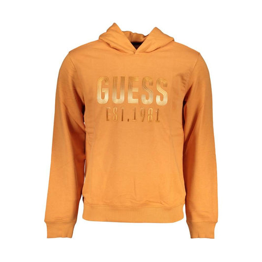 Svelte Orange Hooded Sweatshirt