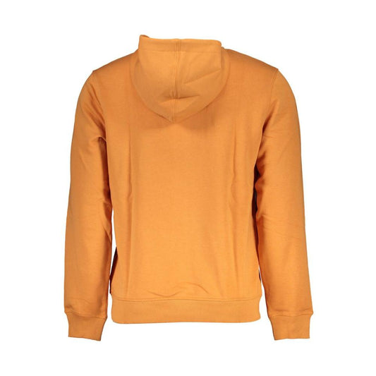 Svelte Orange Hooded Sweatshirt