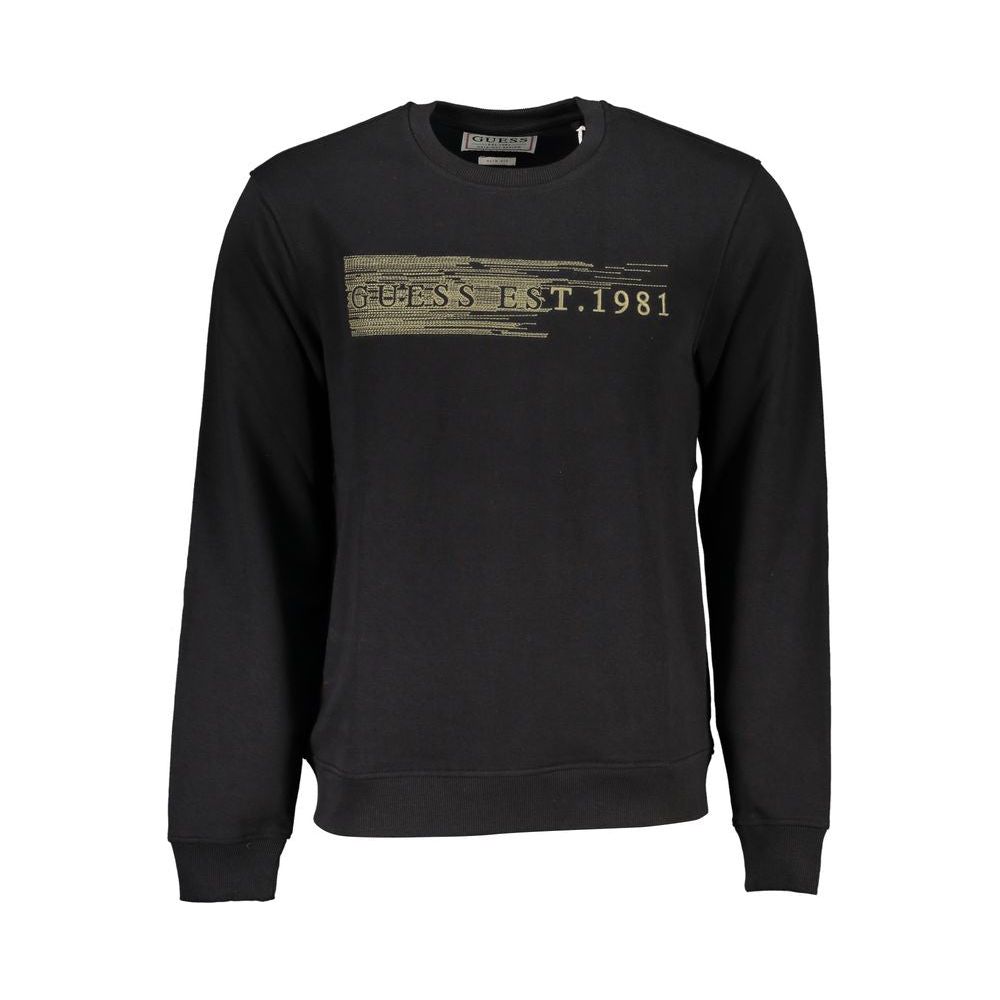 Slim Fit Brushed Cotton Blend Sweatshirt