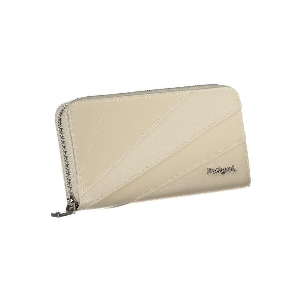 Elegant White Polyethylene Wallet