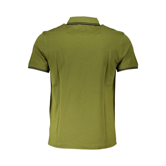 Sharp Green Contrast Polo Shirt