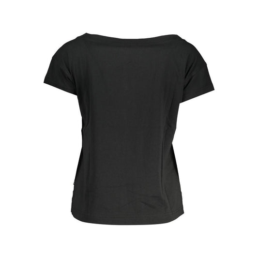 Elegant Wide Neck Short Sleeve Tee