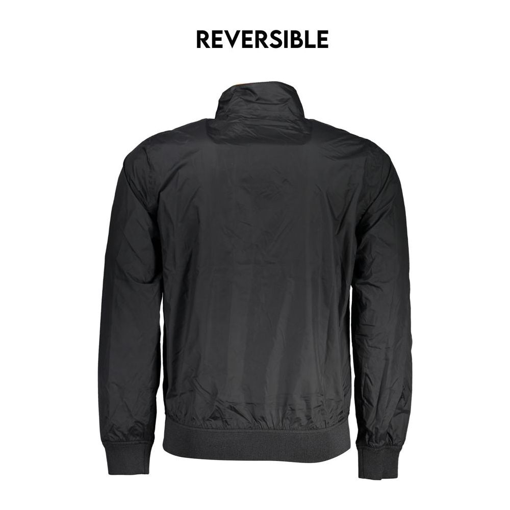 Sleek Waterproof Sports Jacket with Contrast Details