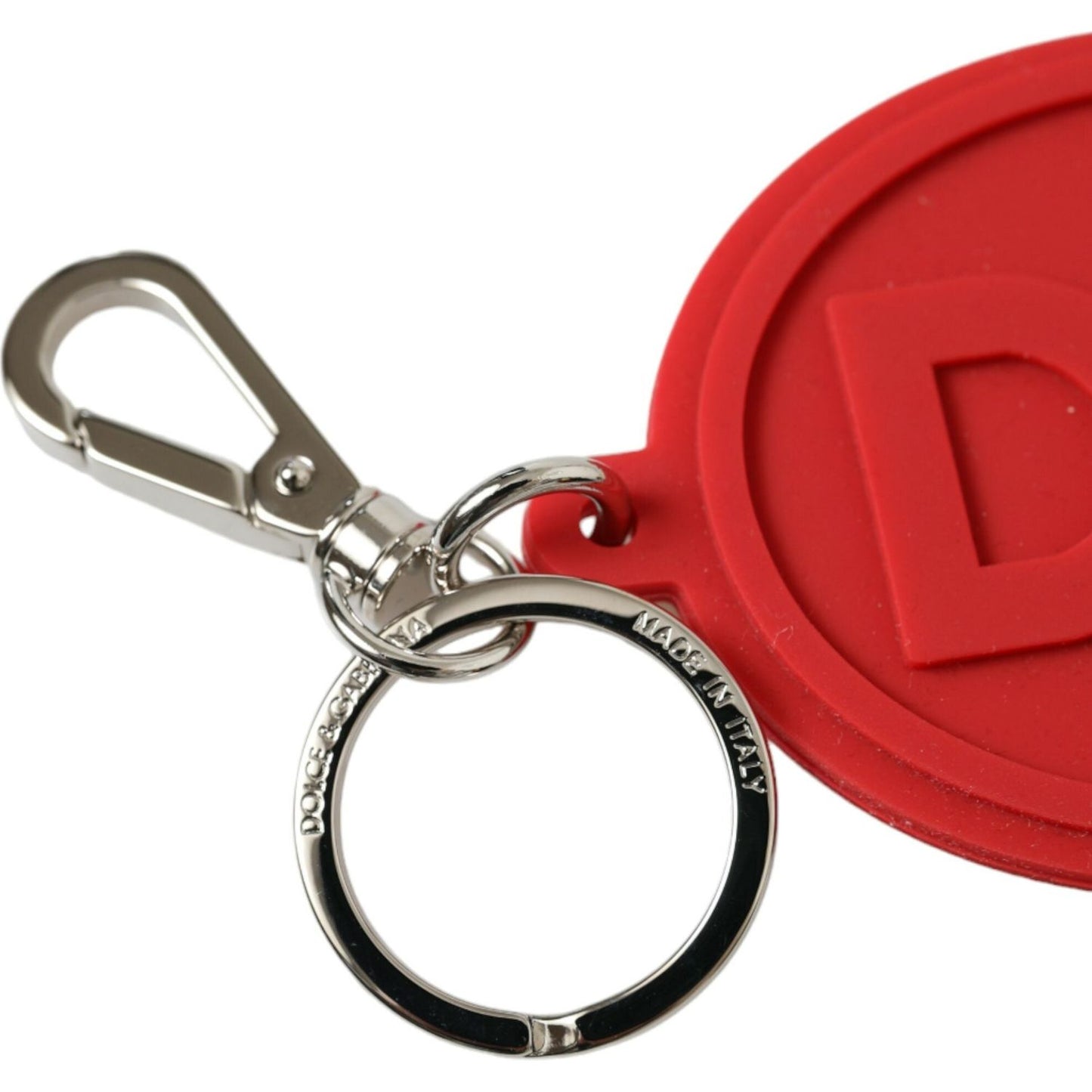 Elegant Red Trifold Key Holder Case