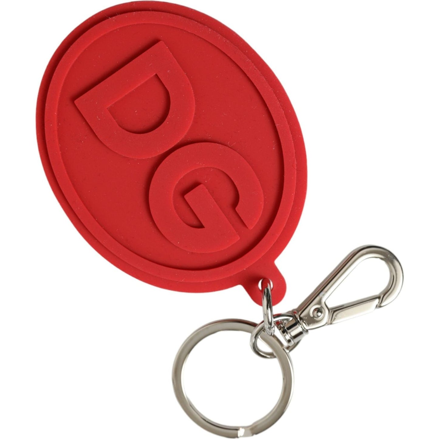 Elegant Red Trifold Key Holder Case