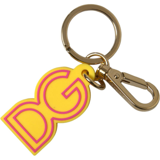 Chic Yellow Gold Keychain Charm