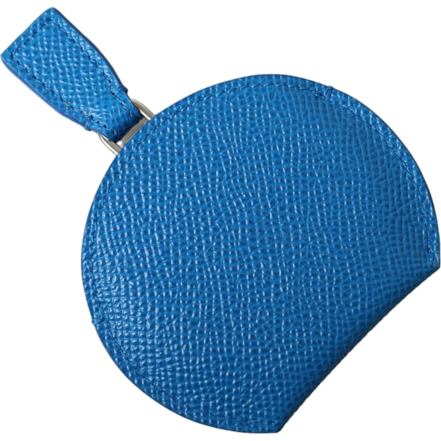 Elegant Blue Leather Mirror Holder