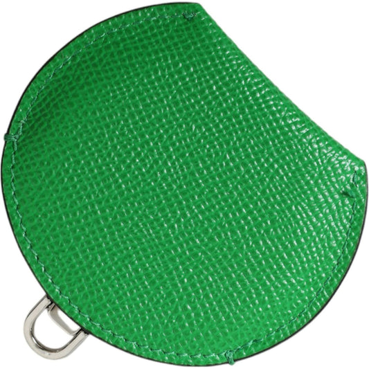 Emerald Leather Hand Mirror Holder