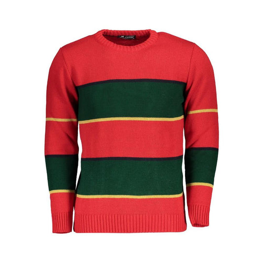 U.S. Grand Polo Chic Crew Neck Contrast Detail Sweater U.S. Grand Polo