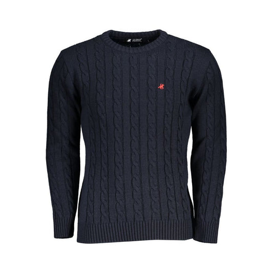 Twisted Crewneck Embroidered Sweater