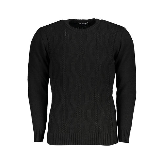 Black Fabric Sweater