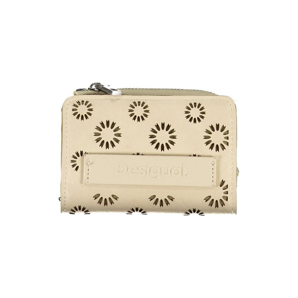 Beige Polyethylene Wallet