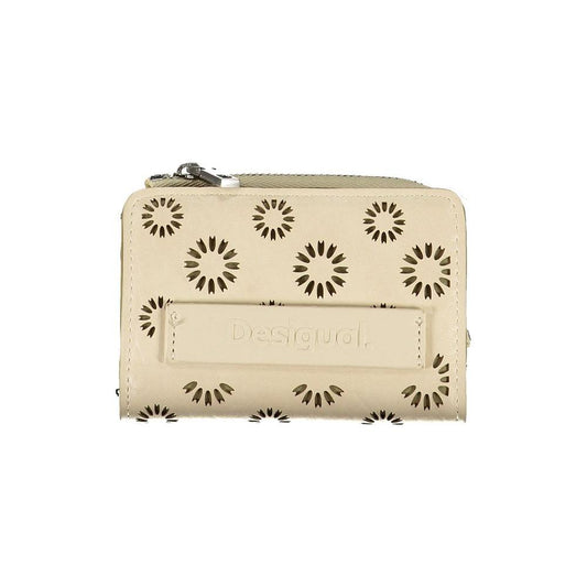 Beige Polyethylene Wallet