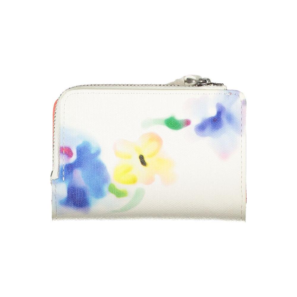 White Polyester Wallet