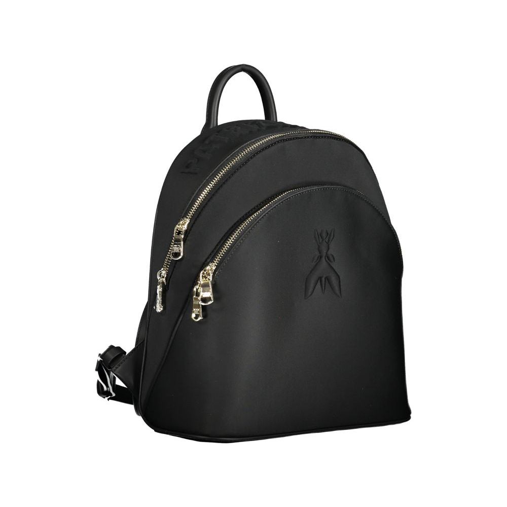 Black Polyethylene Backpack